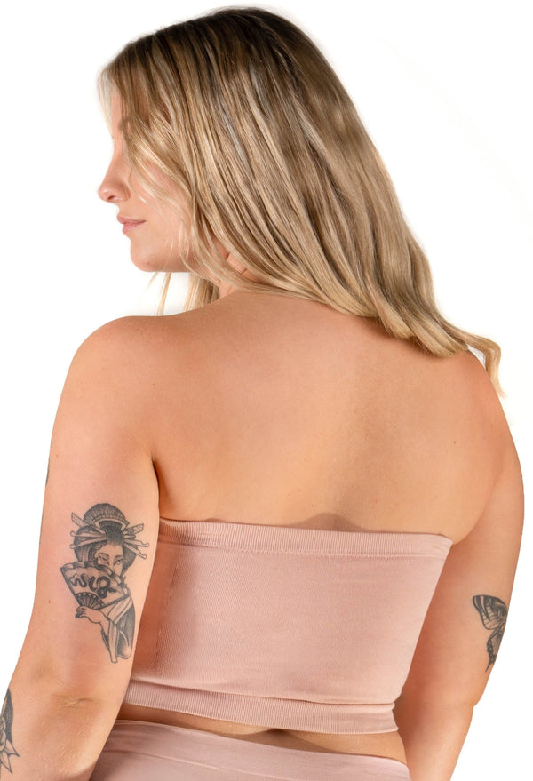 Full Bust Bamboo Strapless Maternity & Nursing Wire Free