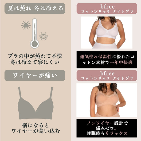 Cotton Rich Pull On Sleep Bra