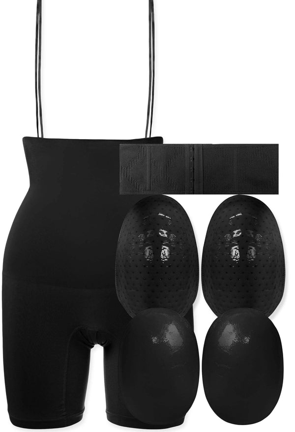 憧れの砂時計シルエットに!シェイピングショーツ&ウエストニッパー&パッド2種 セット
