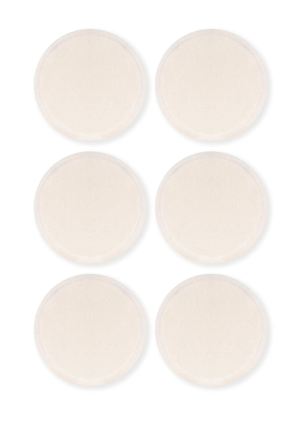 Eco-Friendly Reusable Nursing Pads - 3 Pairs