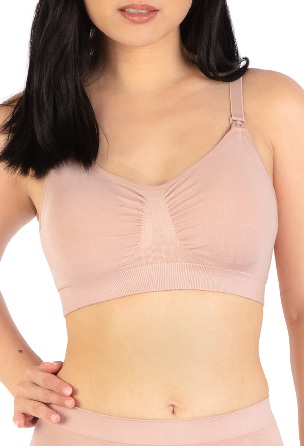 3 Pack Bamboo Wire Free Maternity and Nursing Bra + Bra Extender Set