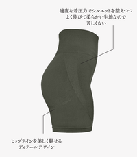 Seamless High Waist Midi Biker Shorts