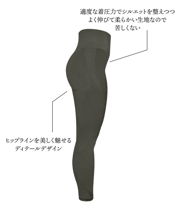 Seamless High Waist Full Length Leggings