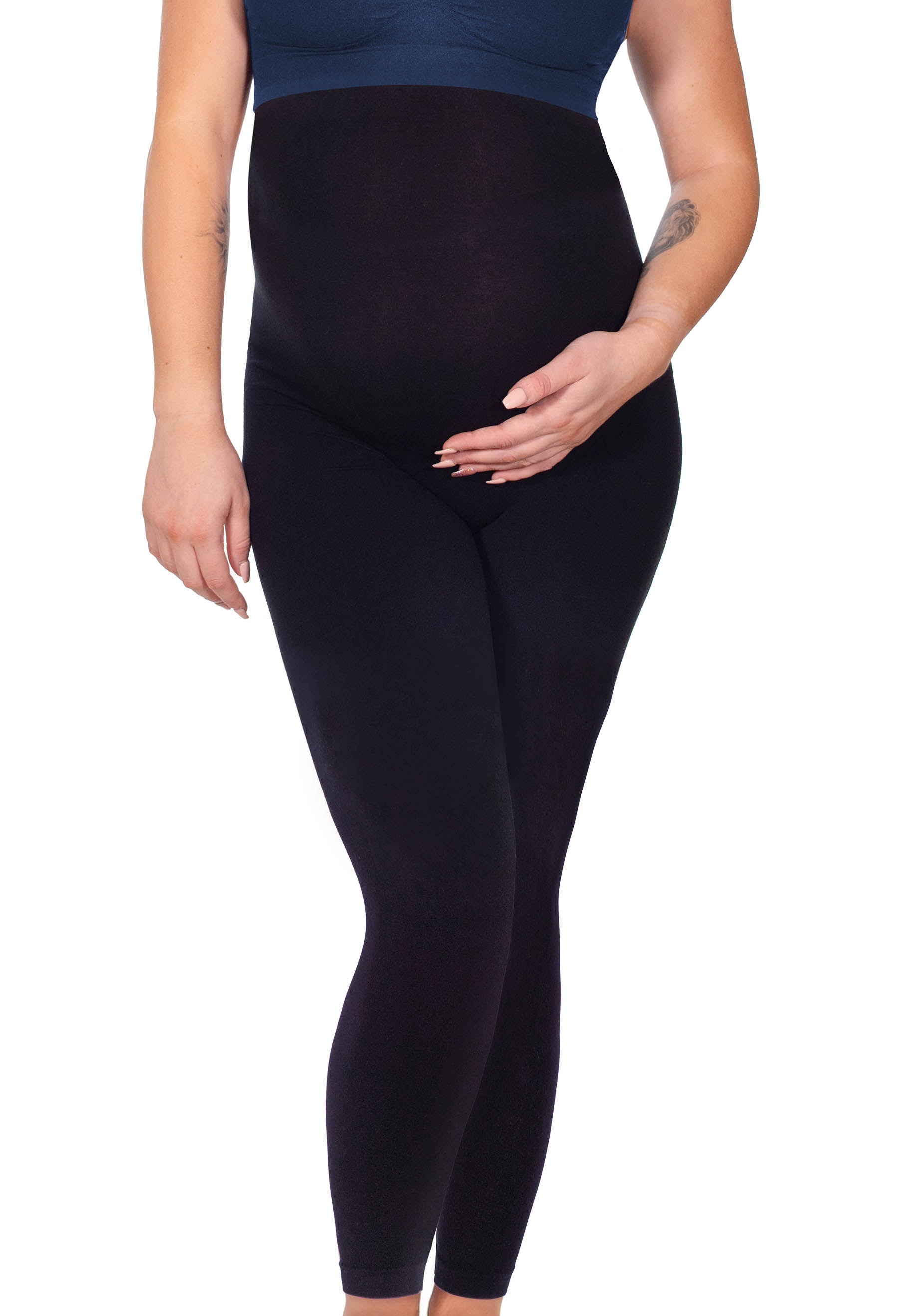 Maternity Bamboo Leggings - 2 Pack