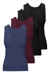 Bamboo Tank Top - 4 Pack