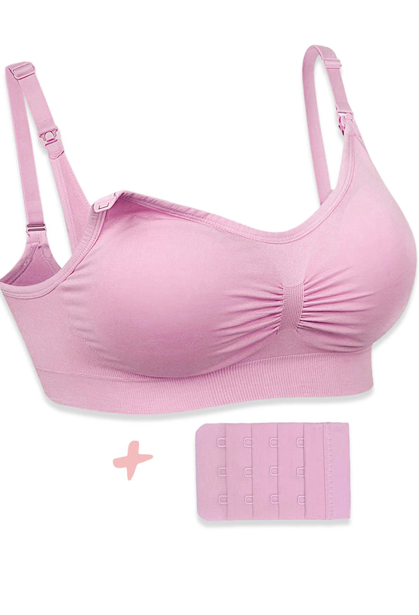 バンブーノンワイヤーマタニティ＆授乳ブラ＋ブラエクステンダーセット