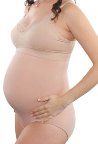 Maternity Underbust Cotton Rich Full Brief - Fancy 3 Pack