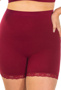 股ずれ防止 ハイライズ プチ コットンリッチ ショーツ - 3着セット