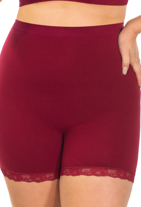 股ずれ防止 ハイライズ プチ コットンリッチ ショーツ - 3着セット