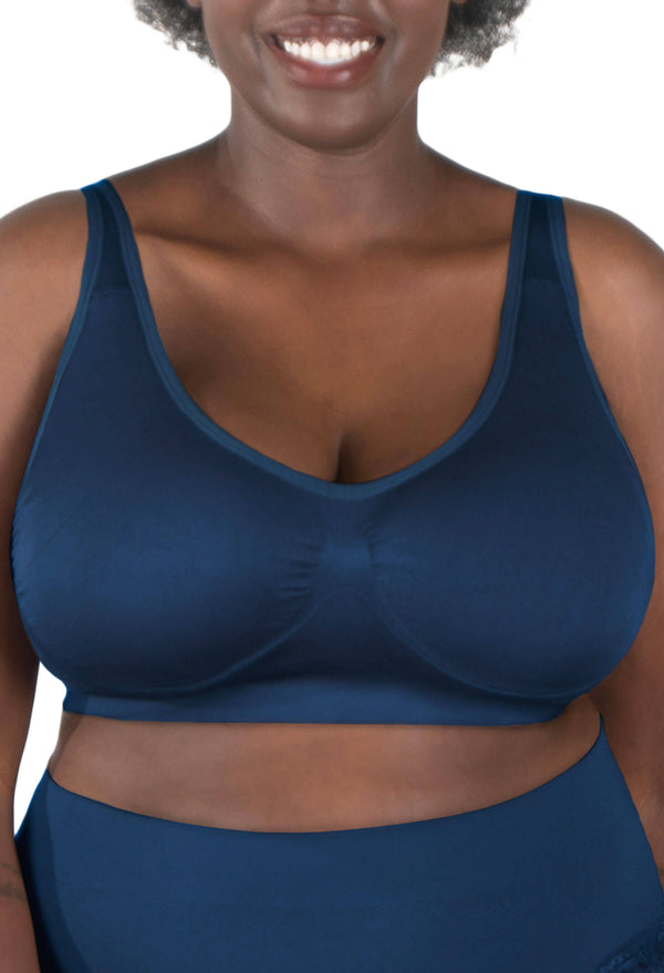 ミニマイザー ノンワイヤーブラ | パシフィックブルー