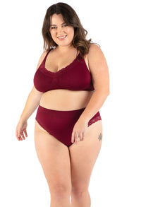 レース ミニマイザー ノンワイヤーブラ