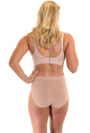 Nude Bamboo Nursing Bra + High Cut Undies Set