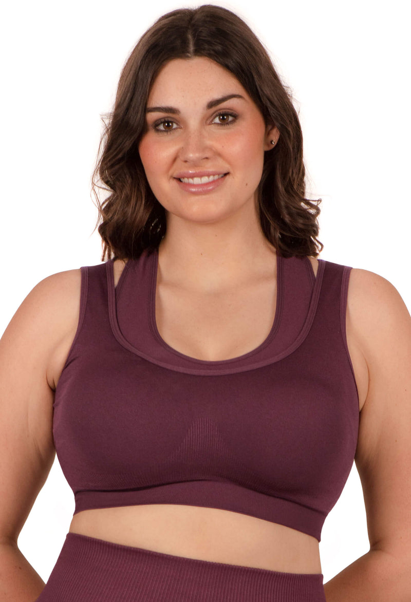 Sports Bra - Triple-layer Support Racer