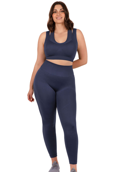 Triple-layer Support Racer & High Waist Full Length Leggings