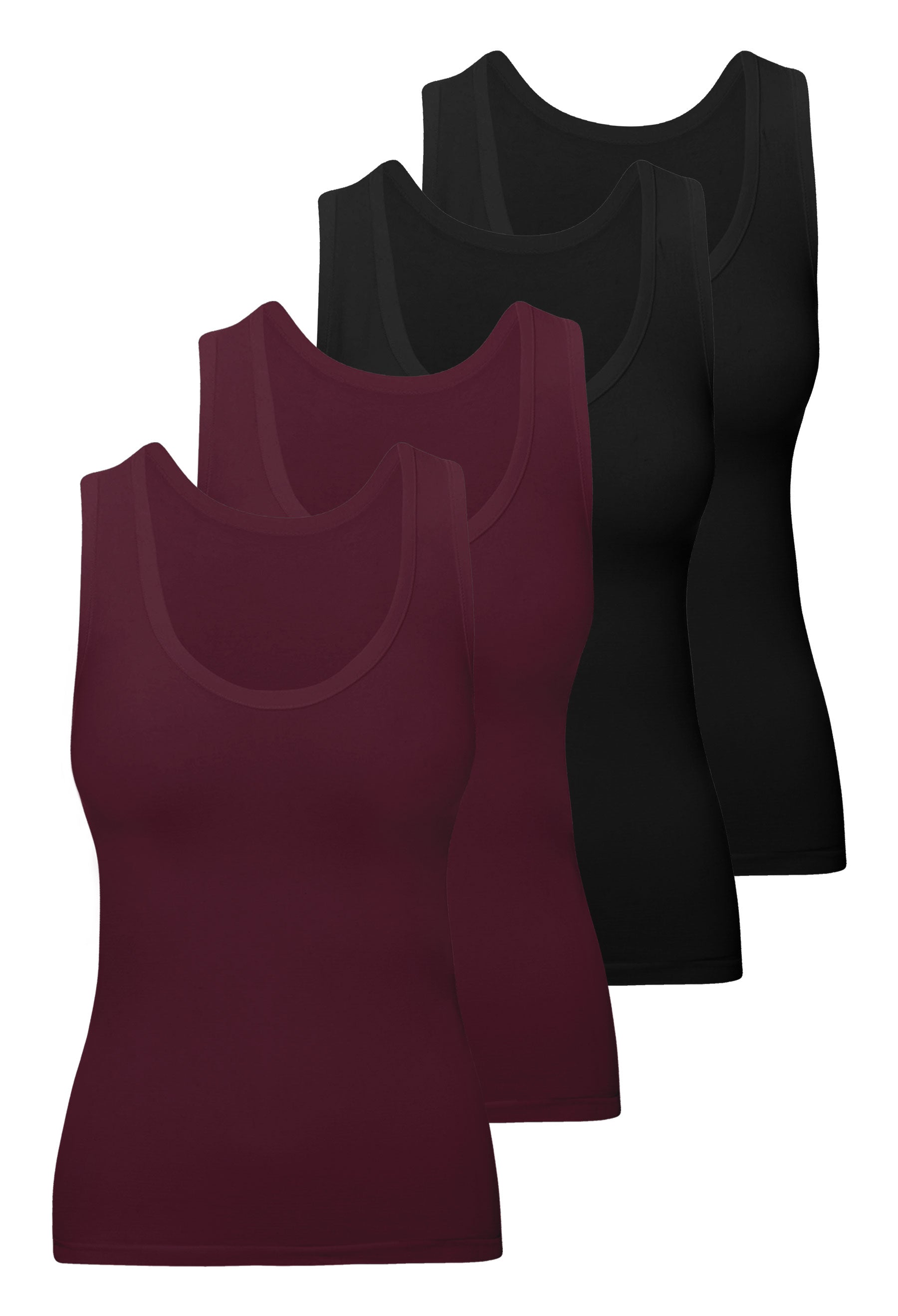 Bamboo Tank Top - 4 Pack