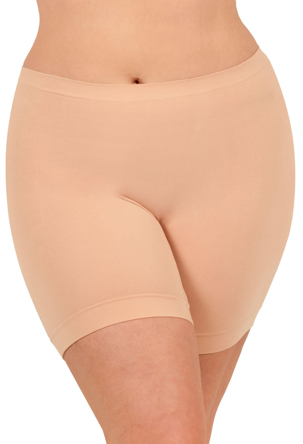 Anti Chafing Midi Cotton Rich Shorts - 3 Pack