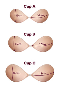 Padded Stick On Bra - 2 Pack