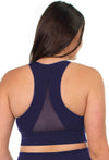 Petites Push Up Sports Bra - Longline With Mesh Racer Back - 3 Pack