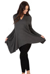 Bamboo V Neck Tunic Top