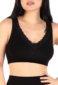 Cotton Rich Pull On Sleep Bra Pack