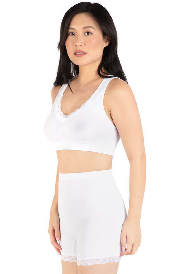 Cotton Rich Pull On Sleep Bra Pack