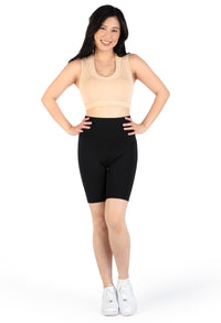 High Waisted Long Biker Shorts (Lint & Pet Hair Resistant)