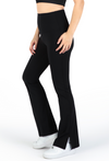 Flare Leggings | High Waisted & Pet Hair Resistant - 2 Pack