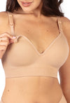 Plunge Nursing Comfort Bra – Wireless with Fixed Moulded Cups