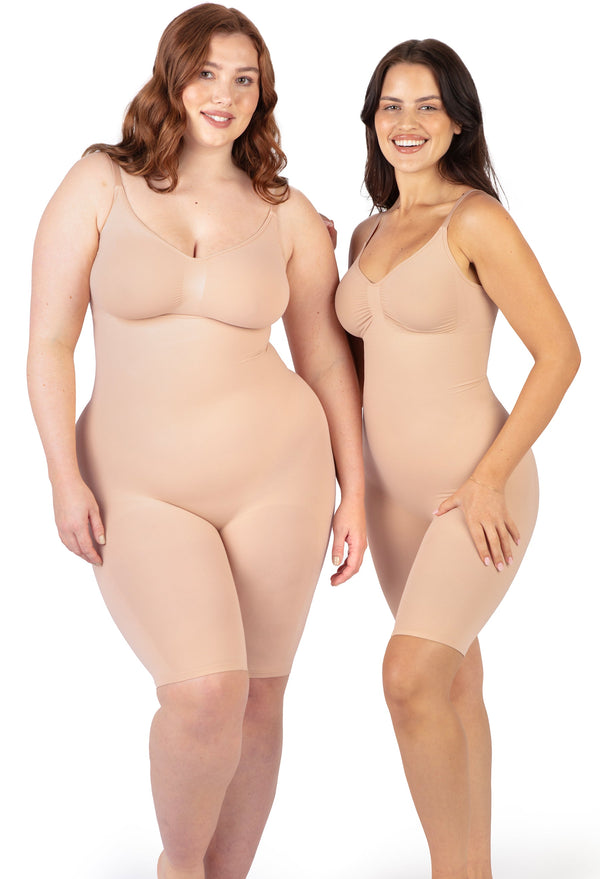 シェイプウェア ボディスーツ ショーツ - 2着セット | 引き締め美ライン