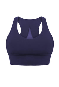 Push Up Sports Bra - Longline With Mesh Racer Back - 2 Pack