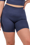 Seamless High Waist Midi Biker Shorts - 3 Pack