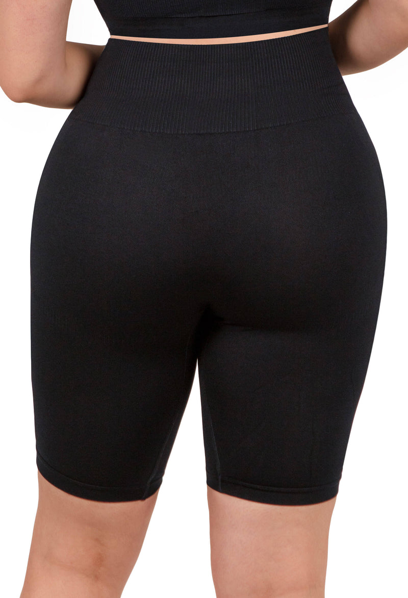 Seamless High Waist Long Biker Shorts