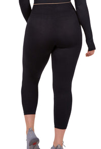 Seamless High Waist 3/4 Capri Leggings