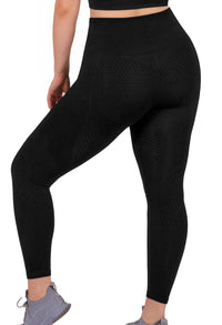 Honeycomb Contour Seamless Leggings