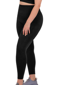 Honeycomb Contour Seamless Leggings