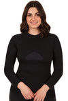 Seamless Long Sleeve Activewear Thermal Top - 2 Pack