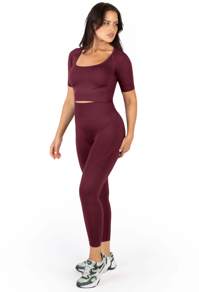 Seamless High Waist Full Length Leggings