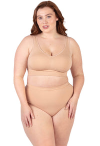 ノンワイヤー モールドカップ ブラ - 3枚セット | 幅広ストラップ