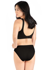 ノンワイヤー モールドカップ ブラ | 幅広ストラップ