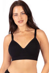 Plunge Nursing Comfort Bra – Wireless with Fixed Moulded Cups