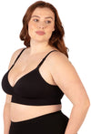 Plunge Nursing Comfort Bra – Wireless with Fixed Moulded Cups