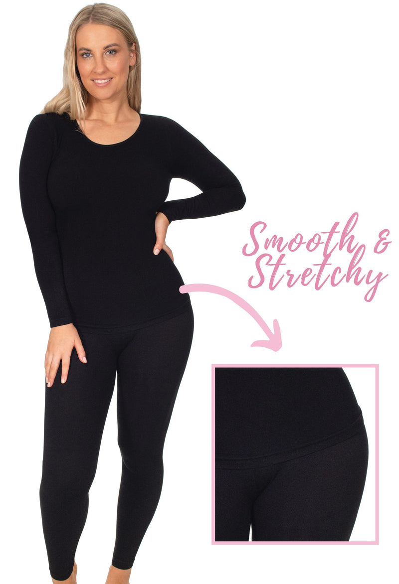 Seamless Thermal Leggings - 2 Pack