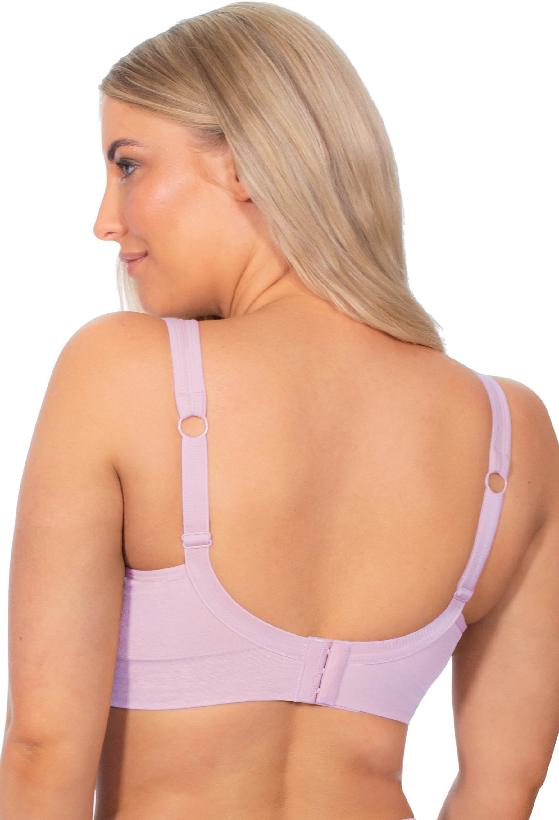 Lace Minimiser Wire Free Bra - 3 Pack