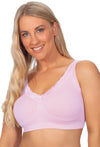 Lace Minimiser Wire Free Bra - 3 Pack