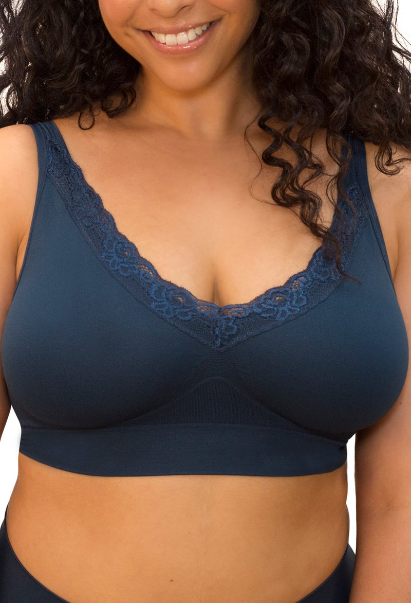 Lace Minimiser Wire Free Bra