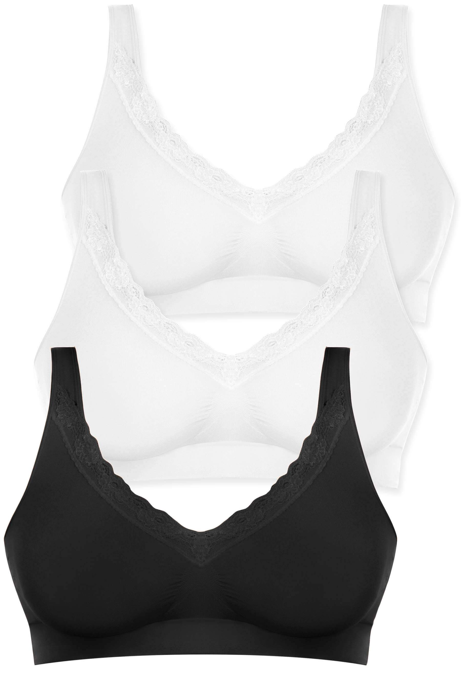 Cotton Pull On Sleep Bra Pack