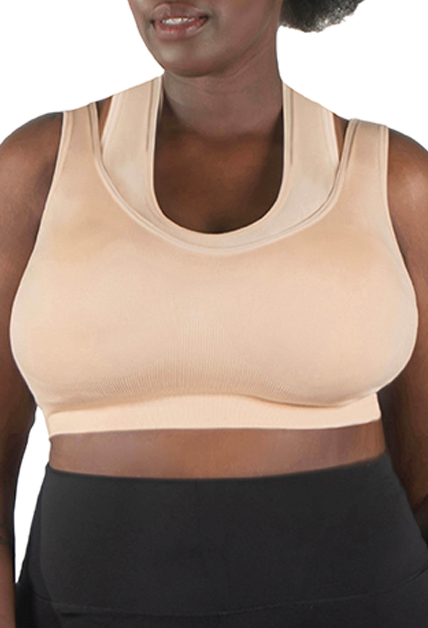 Sports Bra - Triple-layer Support Racer - 3 Pack