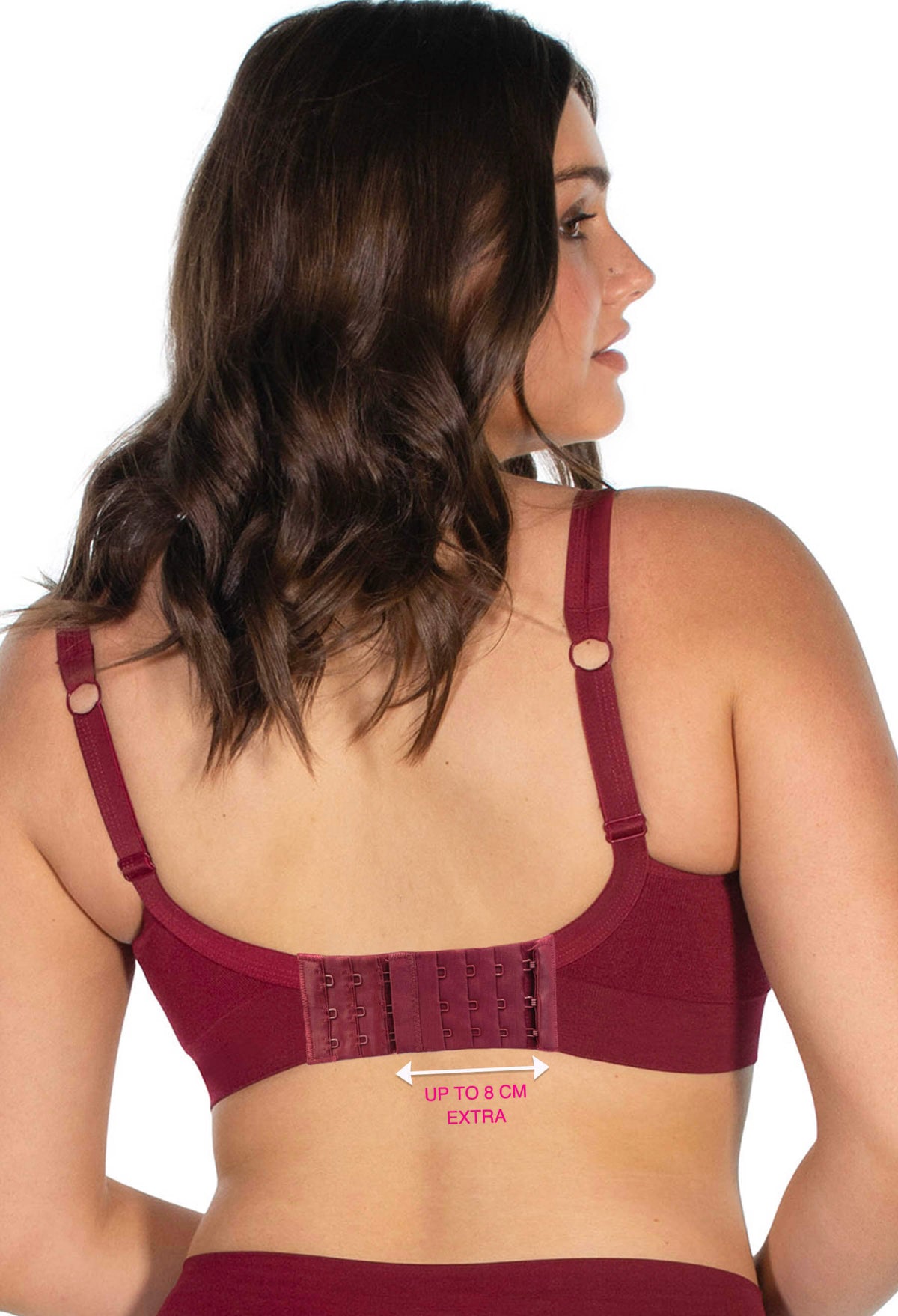 3 Pack Bamboo Wire Free Maternity and Nursing Bra + Bra Extender Set