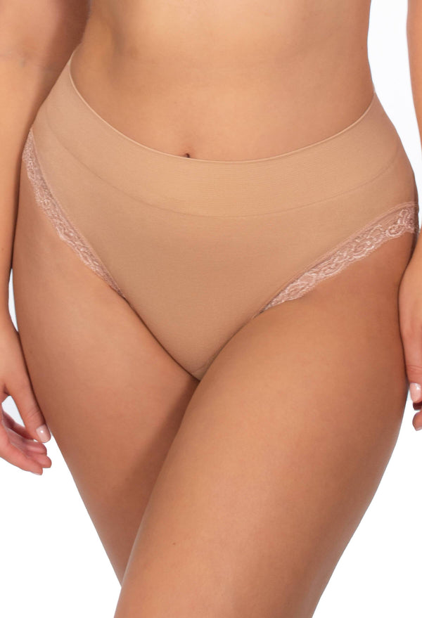 Invisible Lace Contour High Cut Brief - 7 Pack