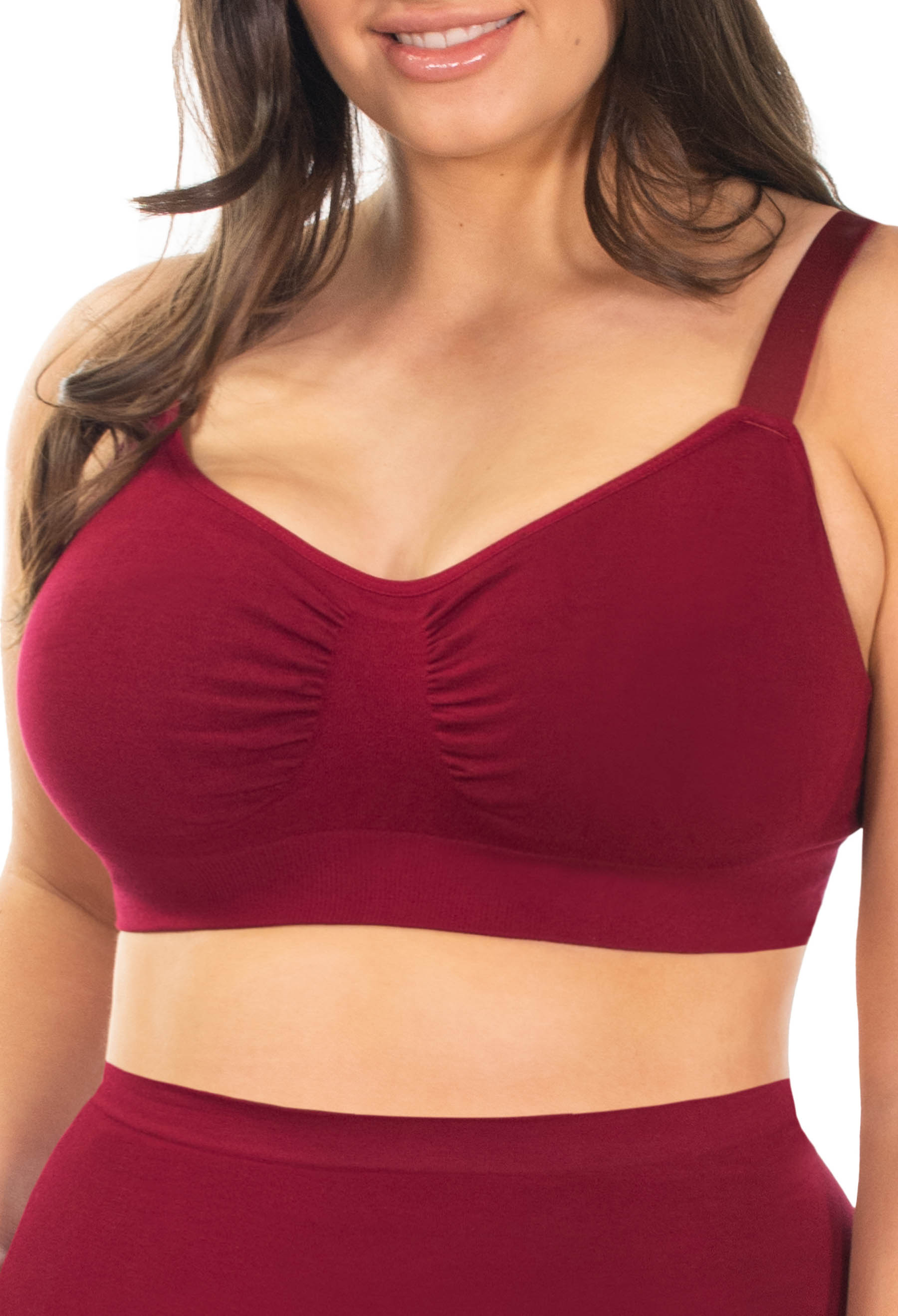 Bamboo Padded Wire Free Bra